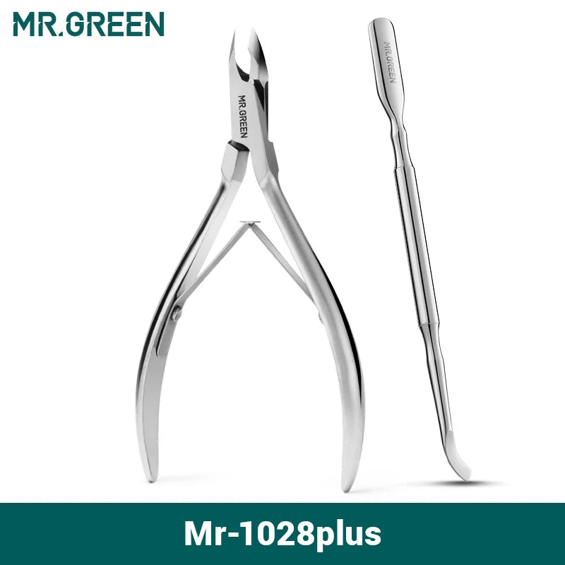 MR.GREEN Cuticle Nippers Nail Clippers Stainless Steel Tool