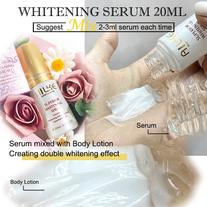 AILKE Whitening Face Cream For All Skin Types With Glutathione