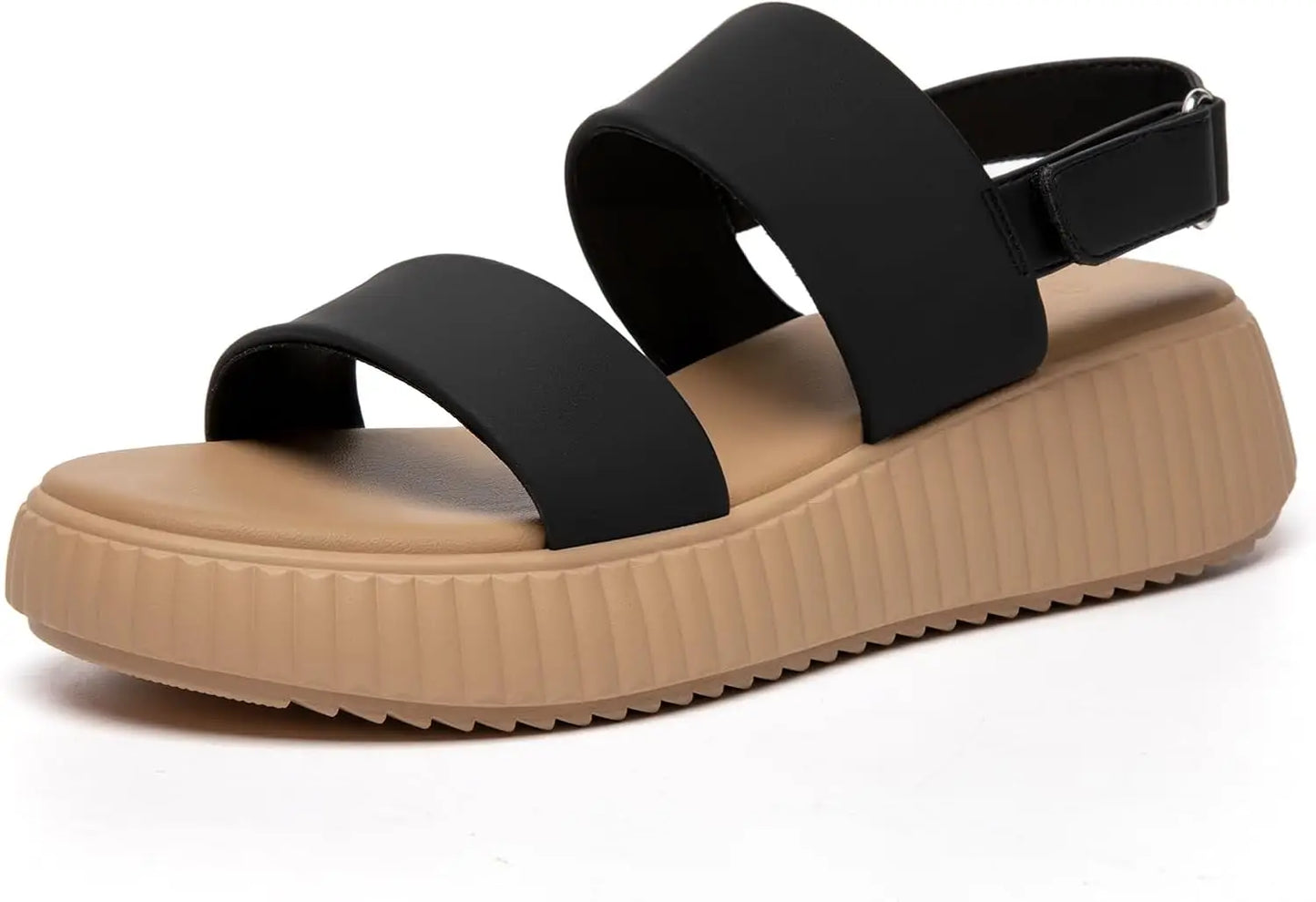 Women Platform Sandals Open Toe Ankle Strap Wedge Comfortable