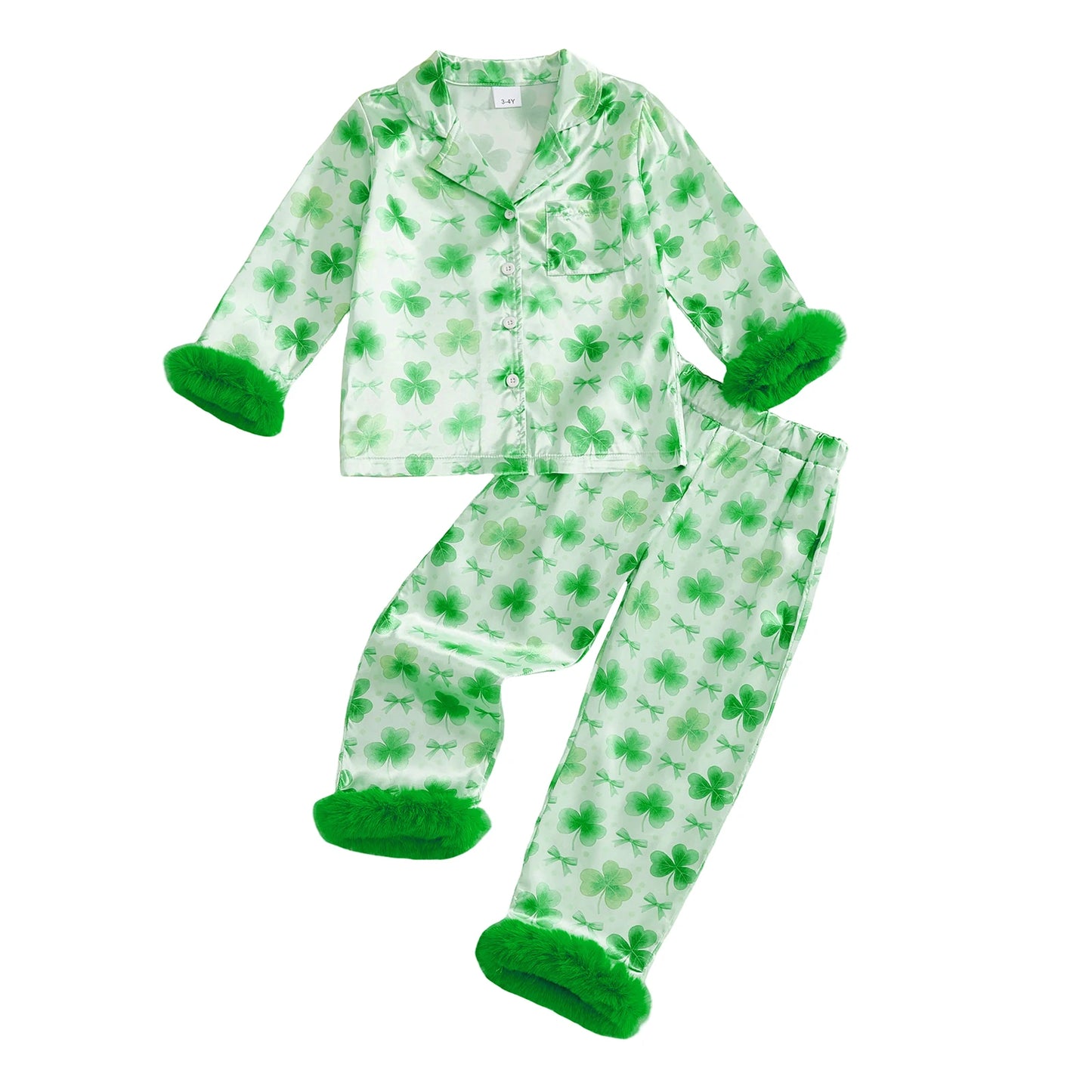 Two Piece Dinosaur Print Kids Pajama Set With Drawstring Shorts