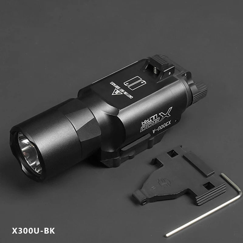 Pistol LED Light for Rail Mount 500 Lumen Flashlight