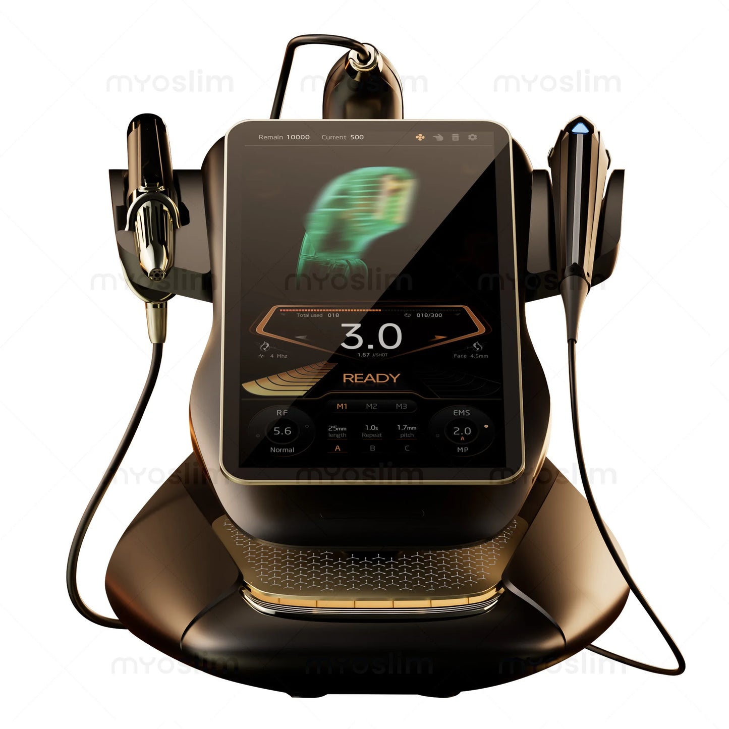 MYOSLIM 3-in-1 Anti-Aging Beauty Machine With HD Touch Screen