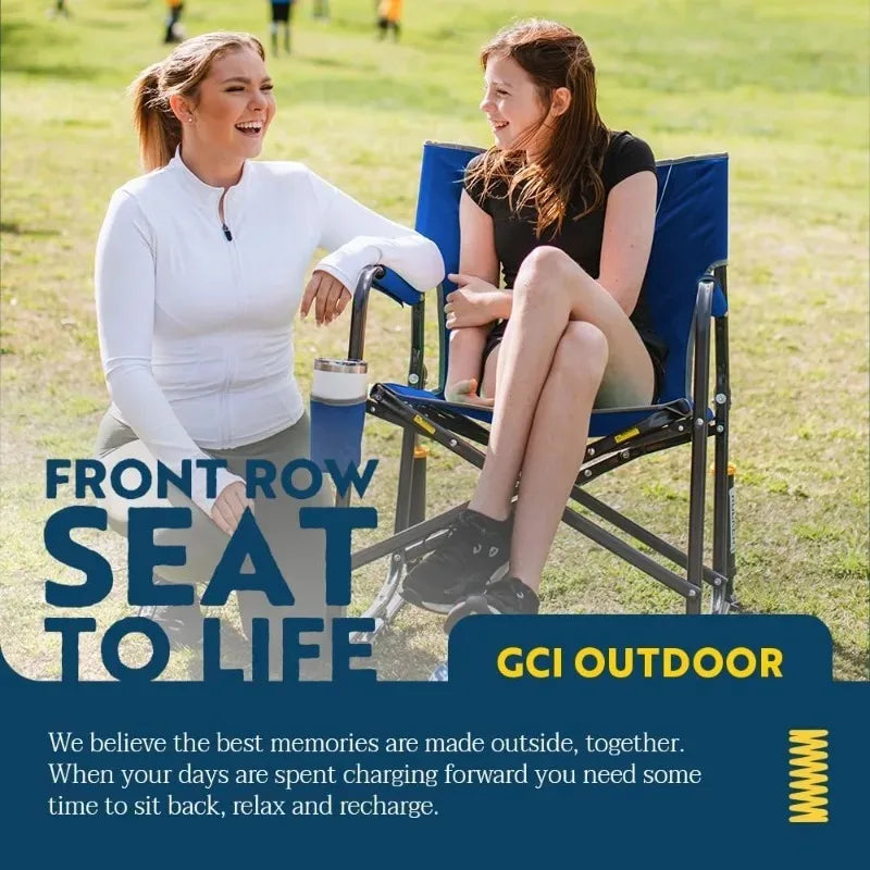 Rocker XL Portable Folding Rocking Chair For Outdoors