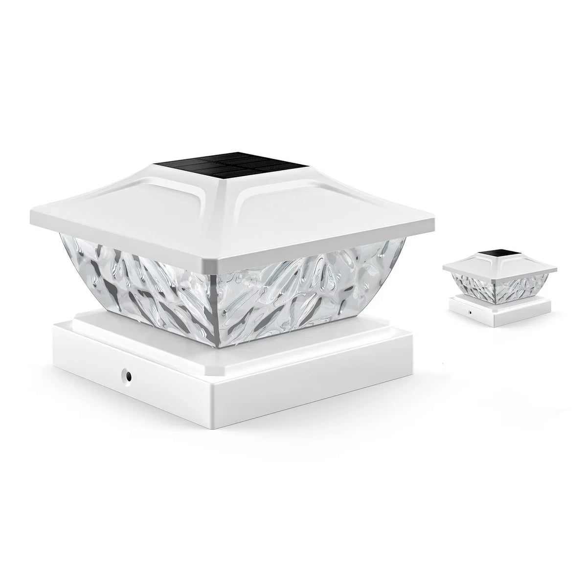 Outdoor Waterproof Villa Gate Fence Light Solar Light Outdoor Villa Column Lamp Fence Gate Pillar Head Led Lamp For House Garden
