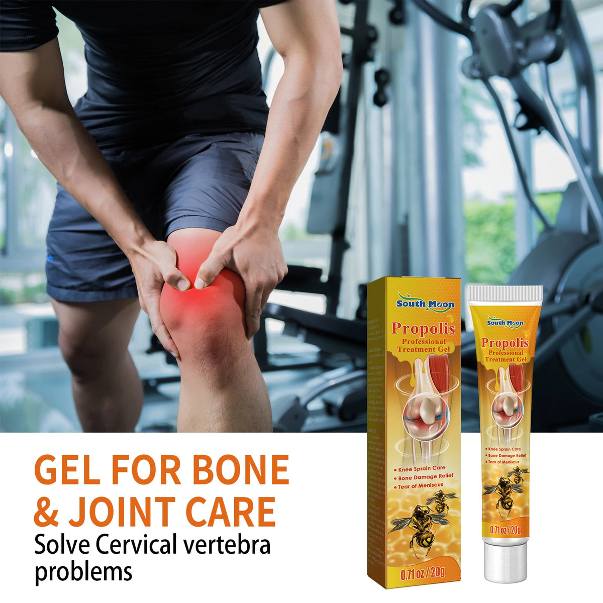 20g South Moon Bone And Joint Care Cream Care Lumbar Cervical Vertebrae Relieve Knee Muscle Bone Pain Body Healthy Massage Cream