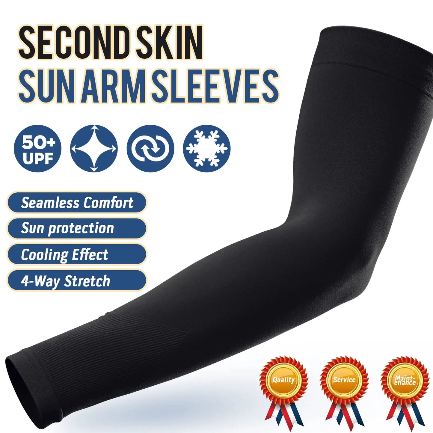 GOUNOD UV Protection Arm Sleeves For Men Sportswear
