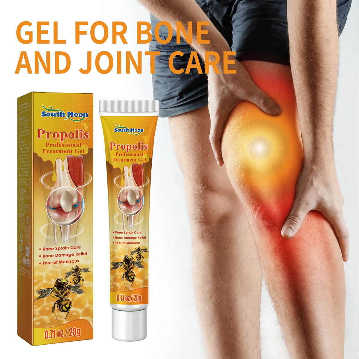 20g South Moon Bone And Joint Care Cream Care Lumbar Cervical Vertebrae Relieve Knee Muscle Bone Pain Body Healthy Massage Cream