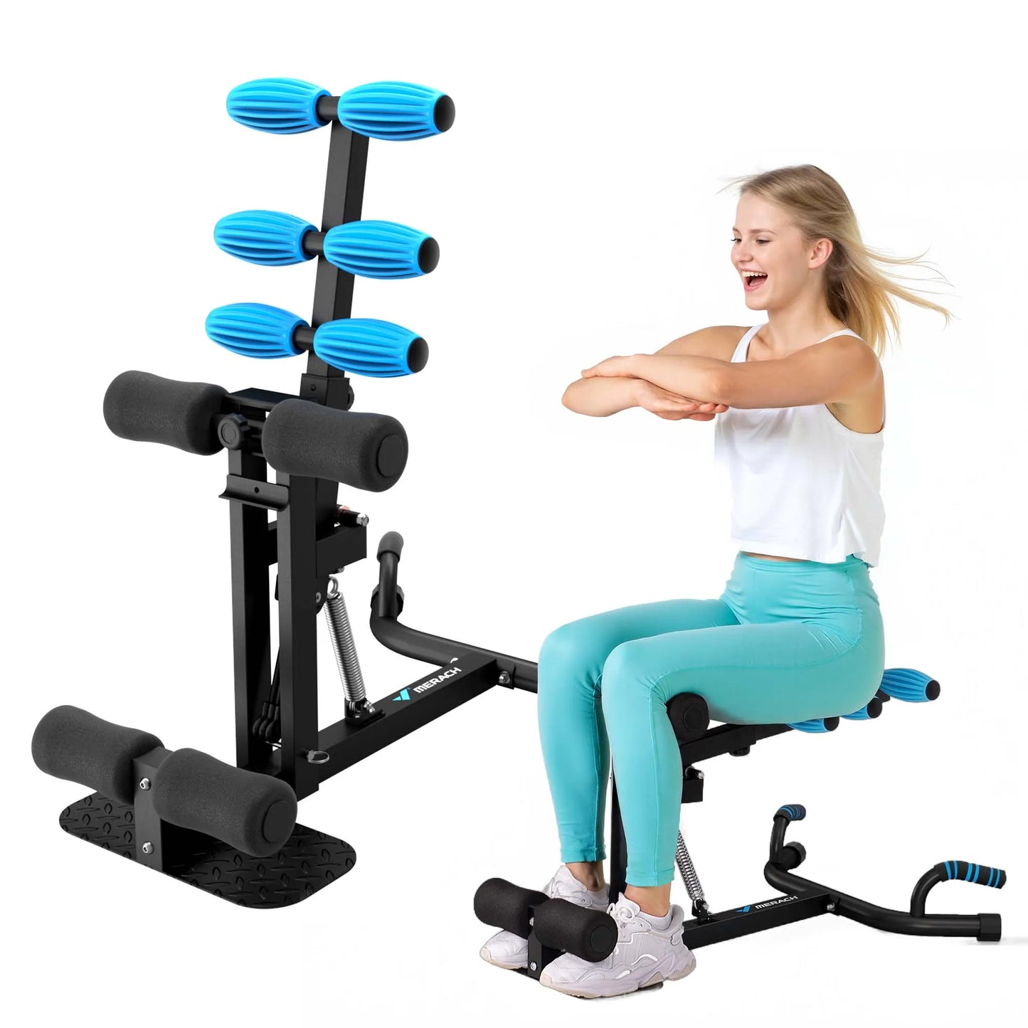 Merach Deep Squat Machine For Glutes Legs And Core Training