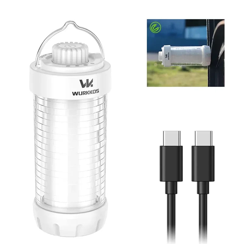Wurkkos CL01 RGB 360-Degree Flashlight 550 Lumens Power Bank
