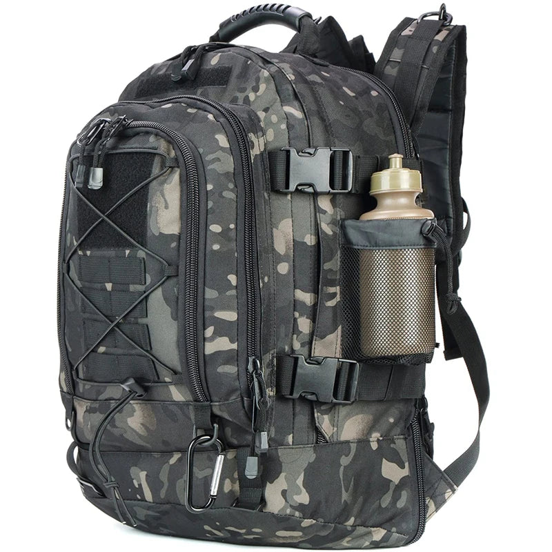 60L Military Tactical Backpack Army Molle Assault Rucksack Outdoor Travel Hiking Rucksacks Camping Hunting mochila hombre - Louie's Joint 