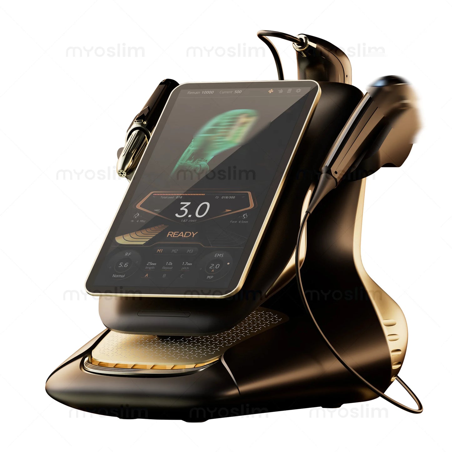 MYOSLIM 3-in-1 Anti-Aging Beauty Machine With HD Touch Screen