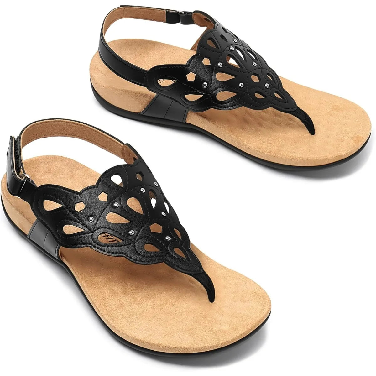 Orthopedic Women's Adjustable Orthotic Sandals With Arch Support