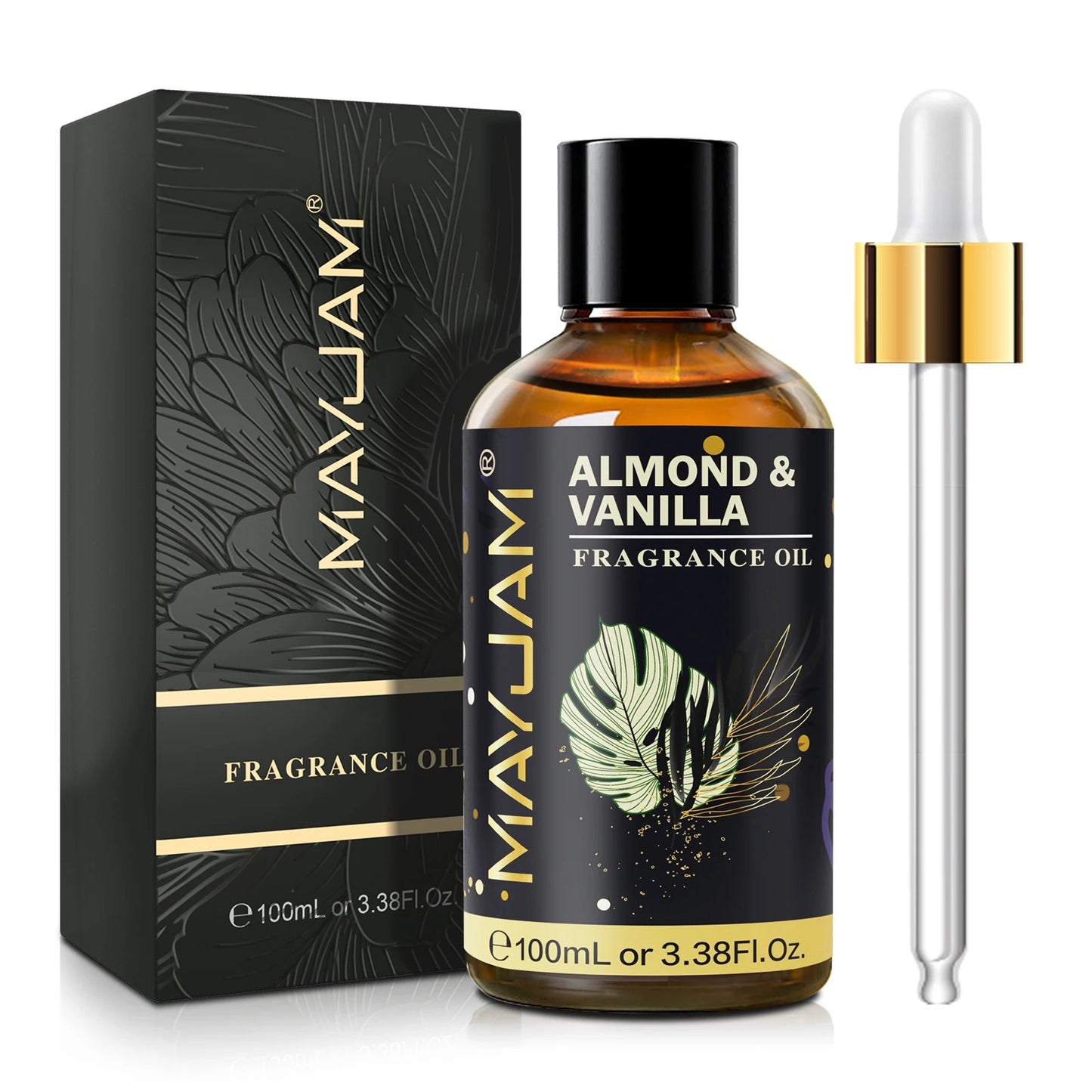 MAYJAM White Musk Baby Powder Almond Vanilla Scent Diffuser Oil
