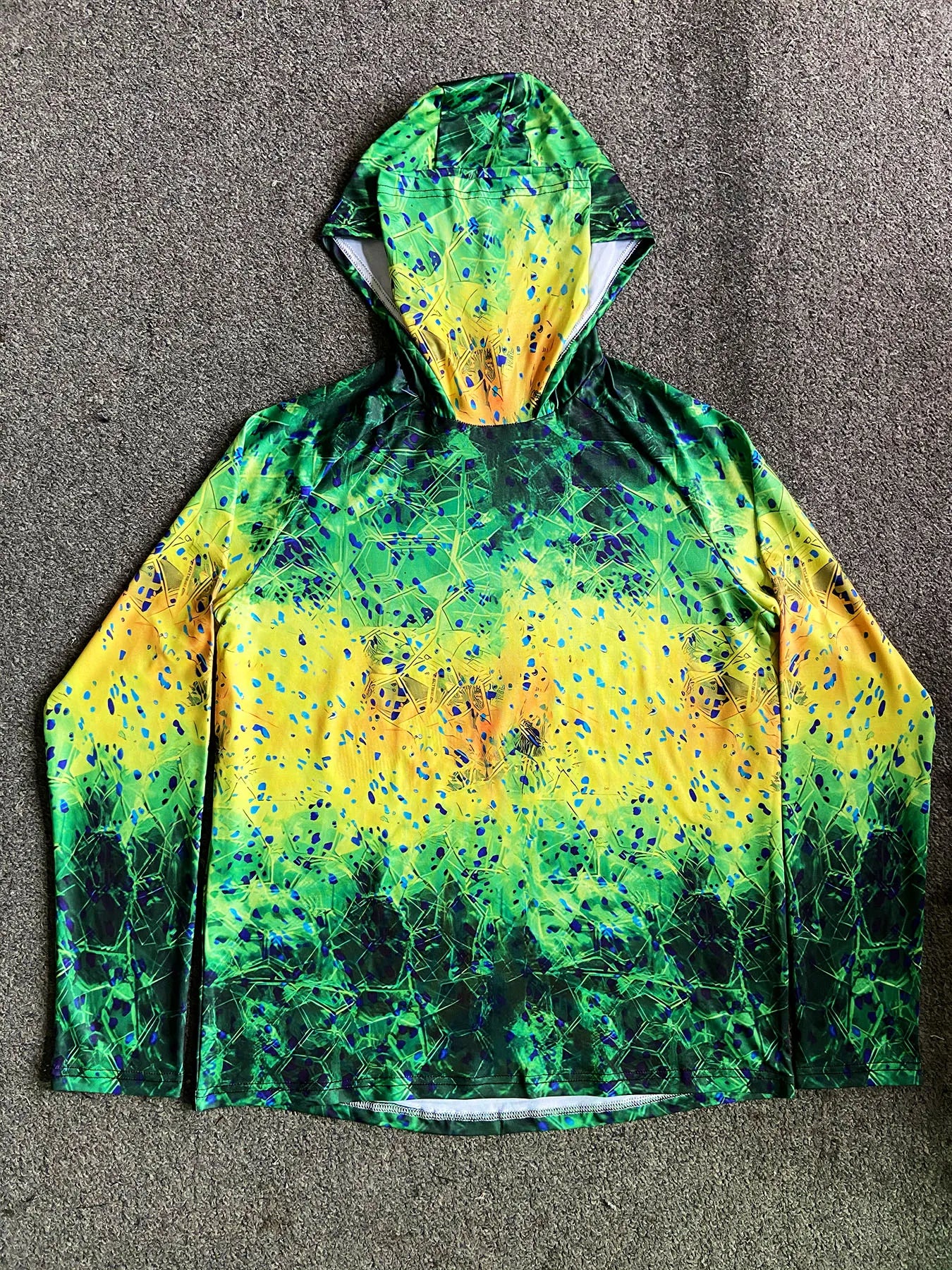 Men's Fishing Hoodie Long Sleeve Sun Protection Shirt