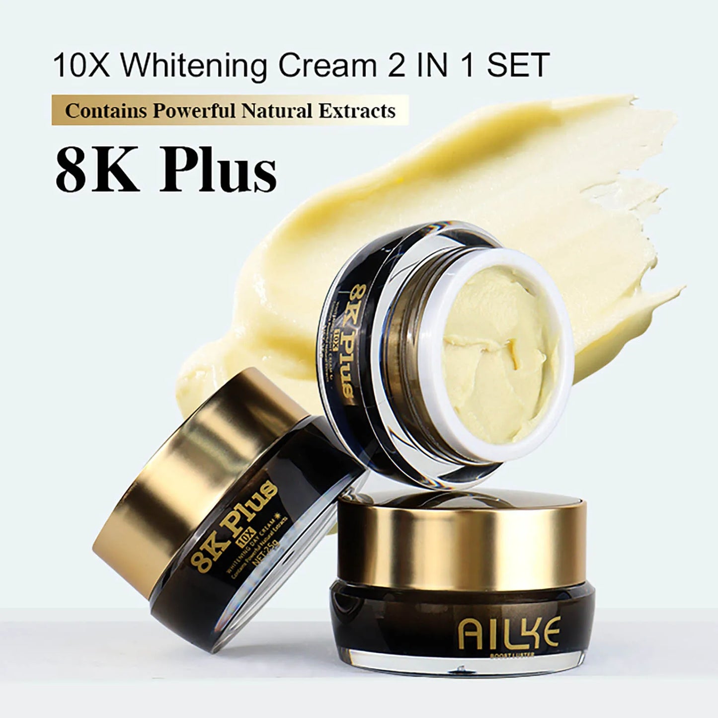 AILKE Whitening Face Cream For All Skin Types With Glutathione