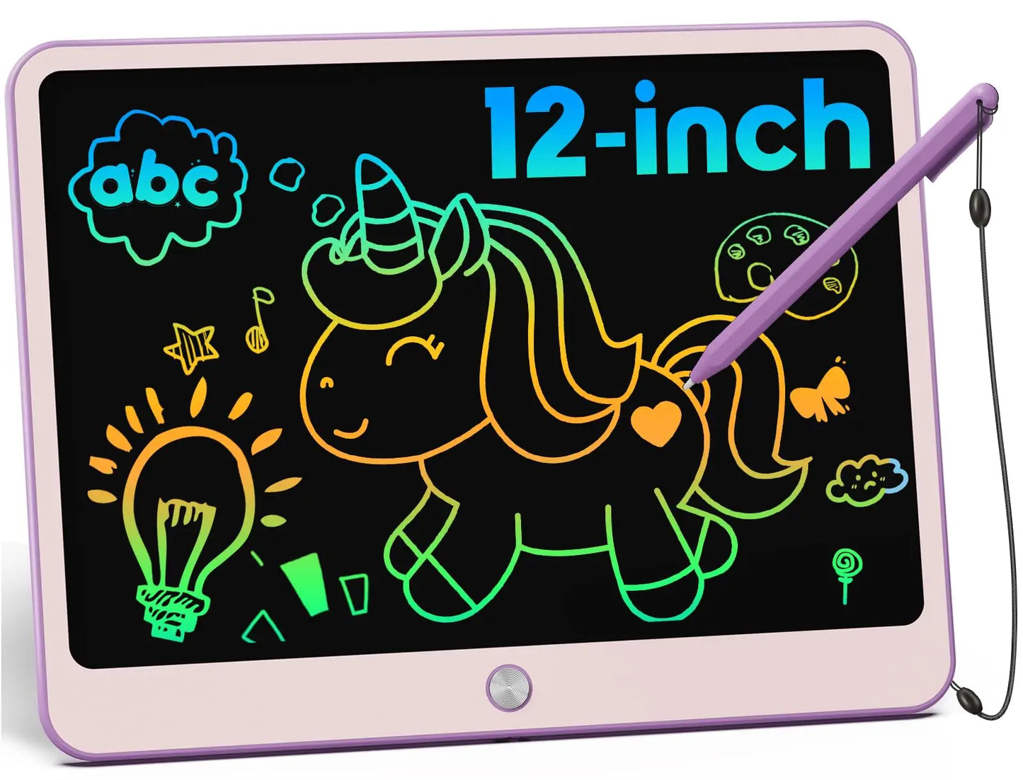 LCD Writing Tablet Doodle Board Erasable For Kids Learning