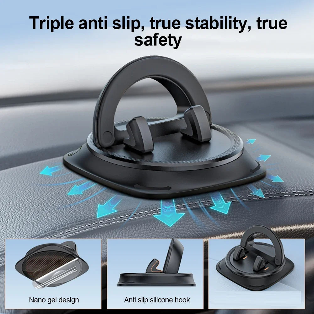 Kebidumei Universal Car Phone Holder 360 Degree Rotation