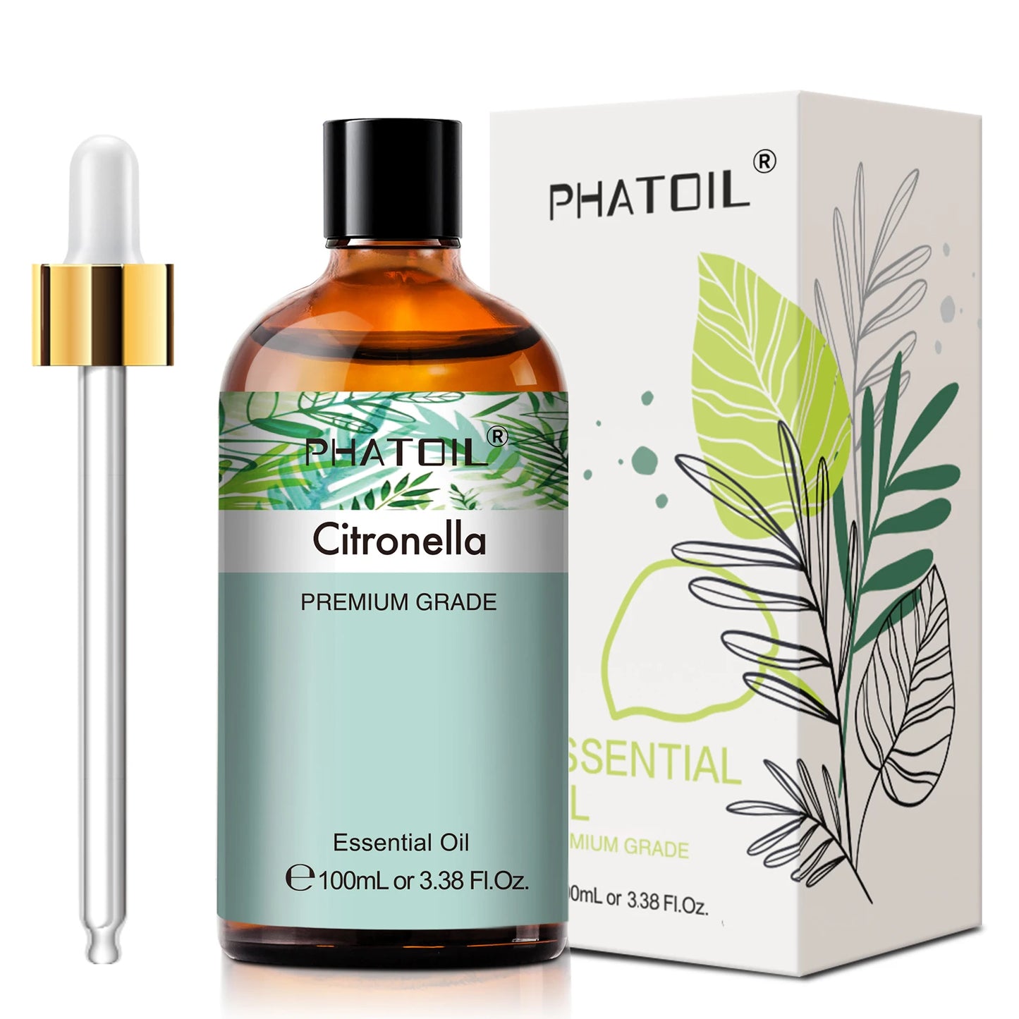 PHATOIL Lavender Jasmine Vanilla Sandalwood Essential Oil Aromatherapy