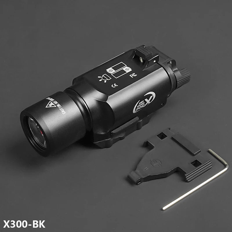 Pistol LED Light for Rail Mount 500 Lumen Flashlight
