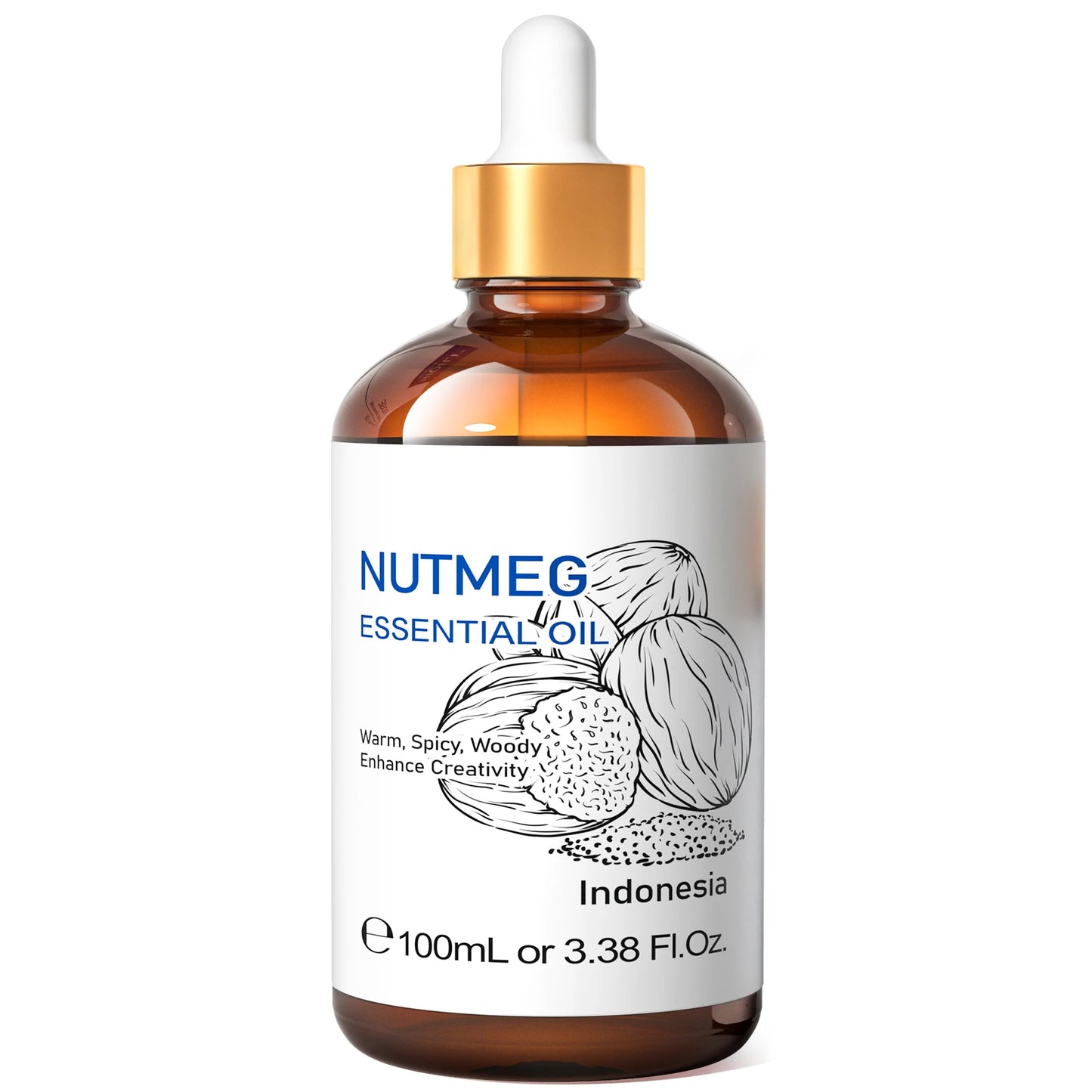 HIQILI Lavender Eucalyptus Nutmeg Pure Essential Oil for Diffuser