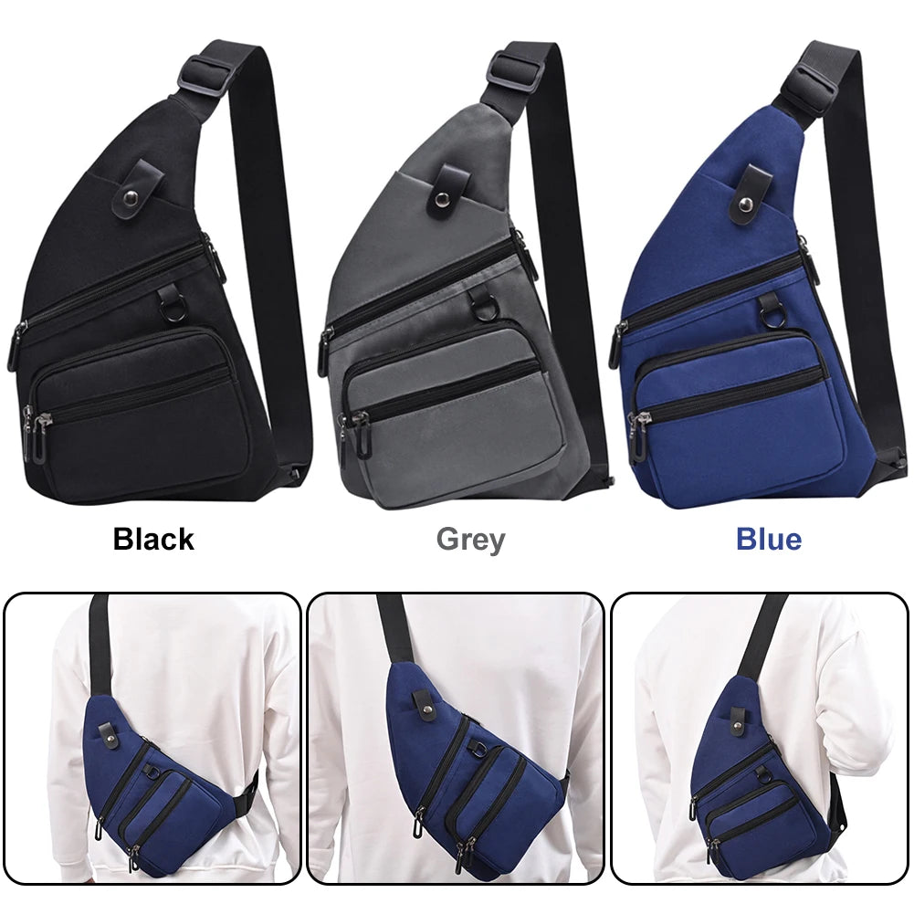 Anti Theft Travel Bag Multifunctional Fanny Pack Large Capacity Casual Waist Pack Adjustable Strap Waterproof for Women Men