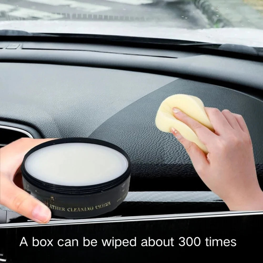 Leather Care Maintenance Oil Cleaning Cream For Car Interior Leather