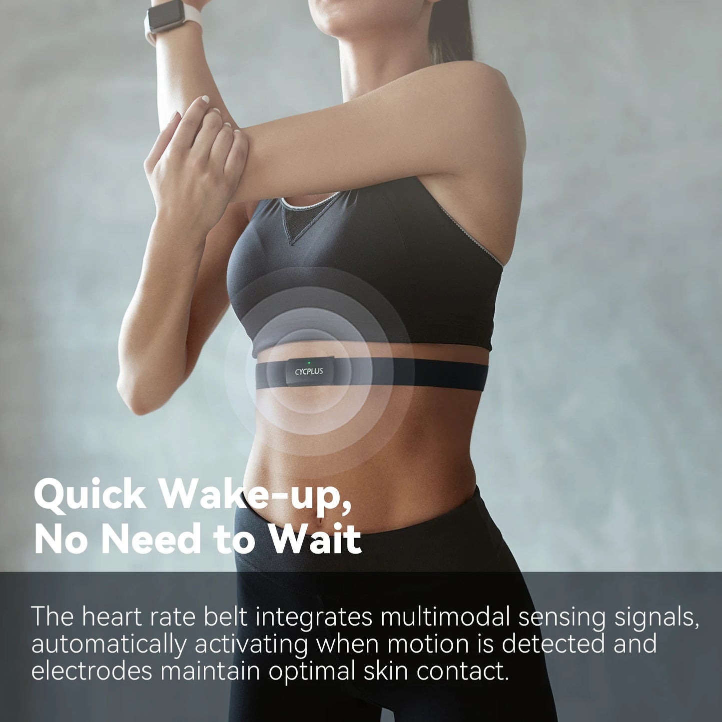 CYCPLUS H2 Heart Rate Monitor Chest Strap BLE ANT