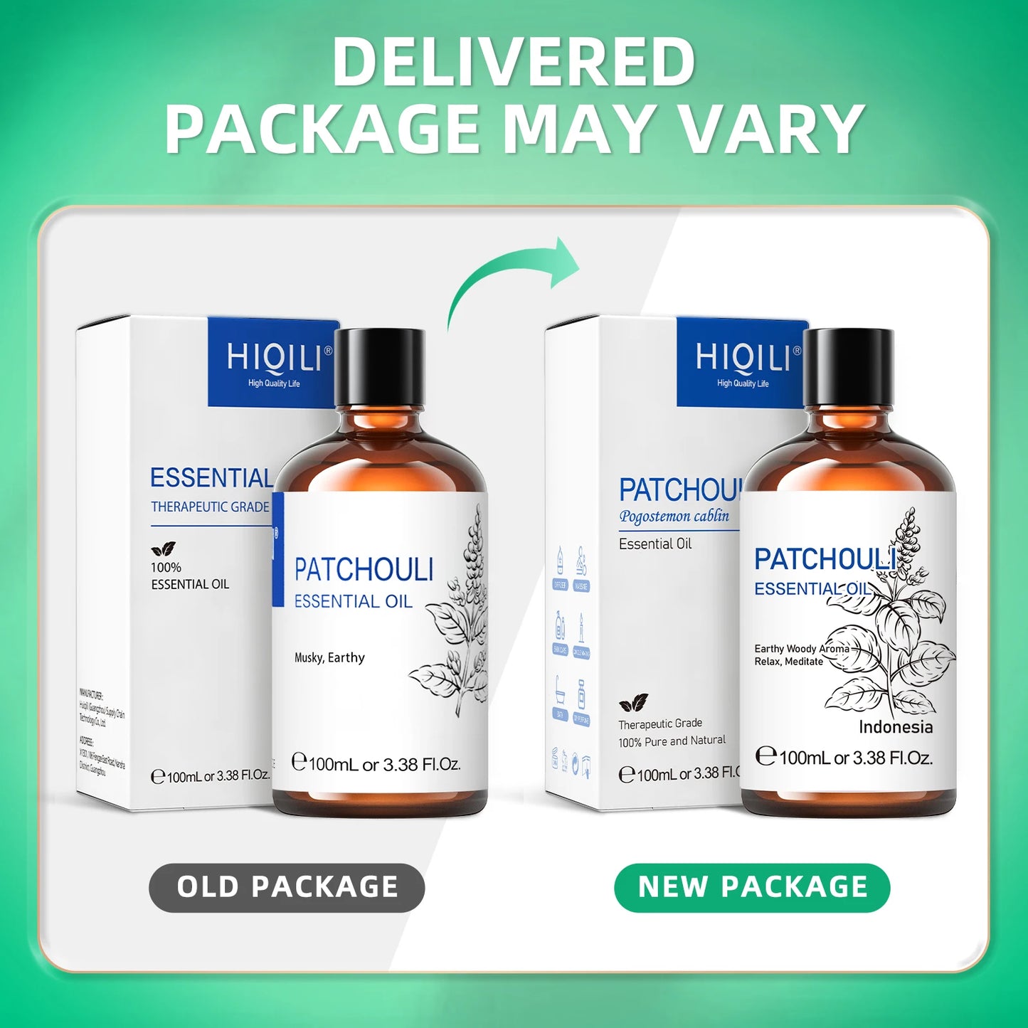 HIQILI 100ml Essential Oil, Various Fragrances To Choose From, 100% Natural Aromatherapy, Diffuser, Humidifier, Candle - Louie's Joint 