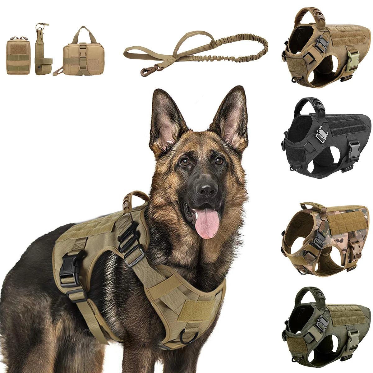 PETRAVEL Dog Harness And Leash Set For Training And Walking
