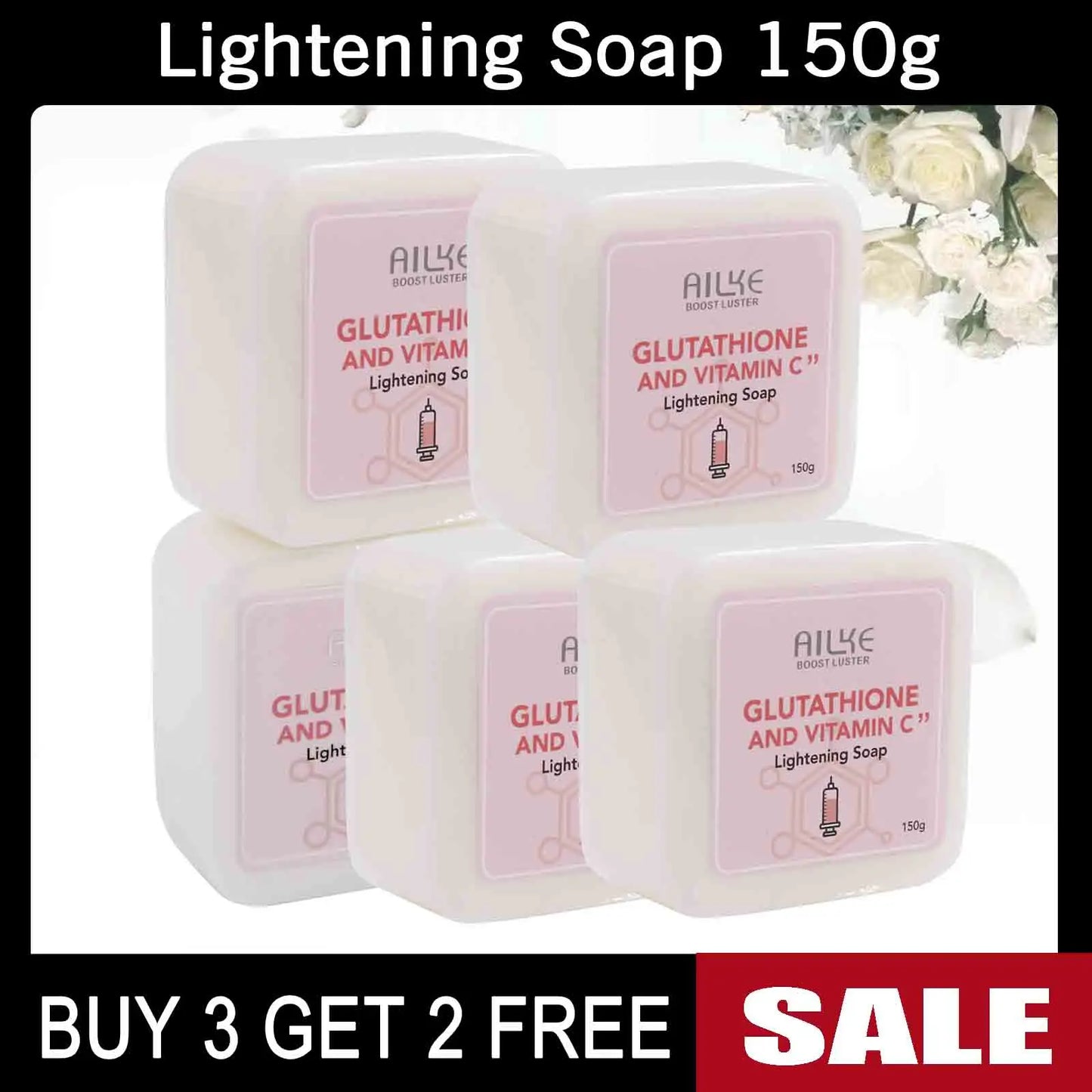 AILKE Whitening Facial Lotion With Vitamin C And Glutathione