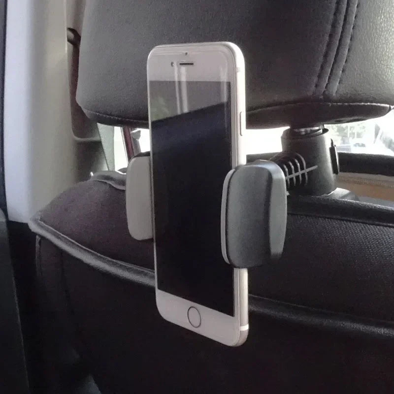 Universal Car Back Seat Headrest Phone Mount For Hands Free