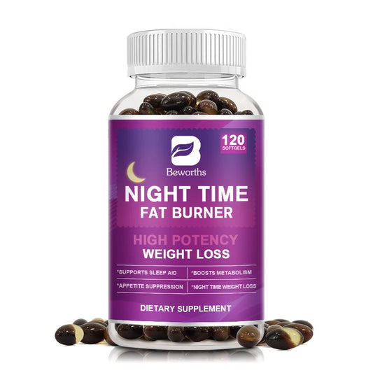 Beworths Night Time Fat Burner Capsules 120 Count