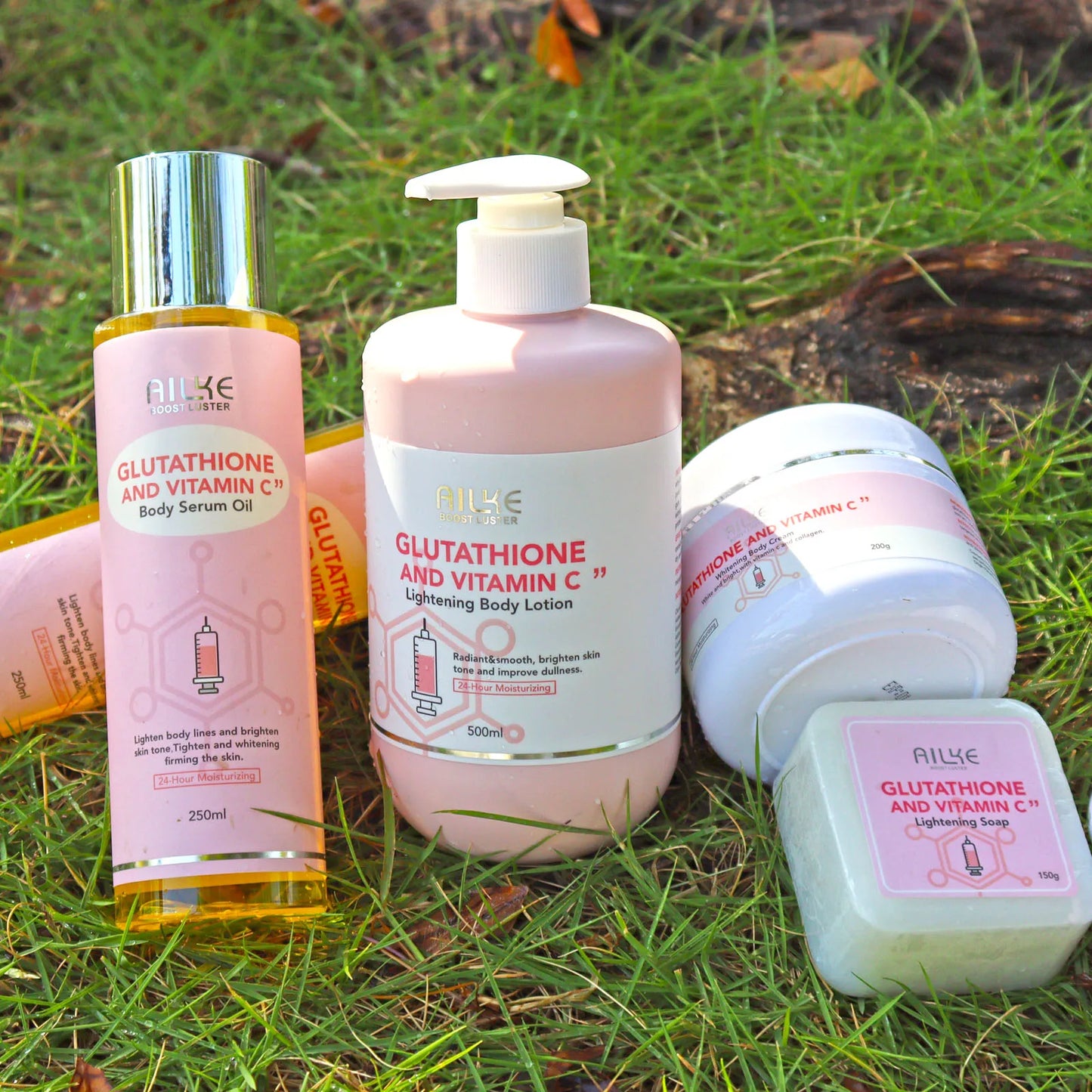 AILKE Whitening Facial Lotion With Vitamin C And Glutathione