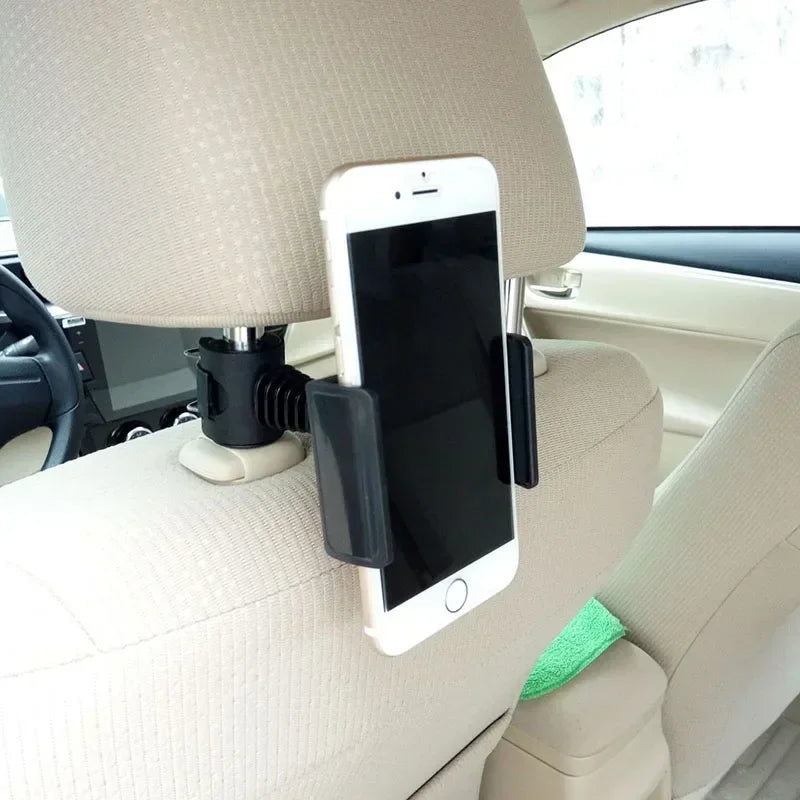 Universal Car Back Seat Headrest Phone Mount For Hands Free