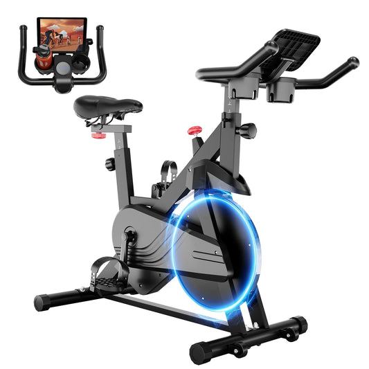 Superun 32 Level Magnetic Resistance Low Noise Exercise Bike