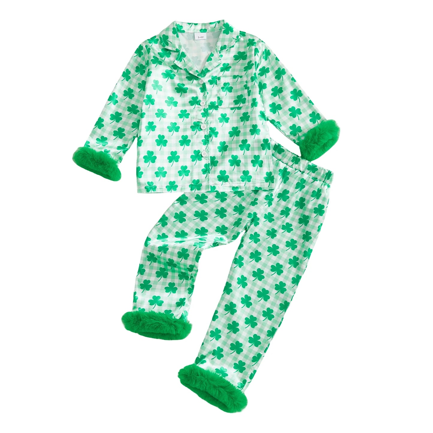 Two Piece Dinosaur Print Kids Pajama Set With Drawstring Shorts