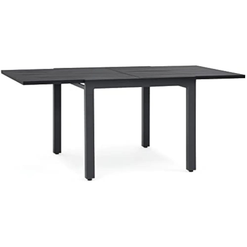 Aluminum Patio Extendable Dining Table 35 to 71 Inches Outdoor