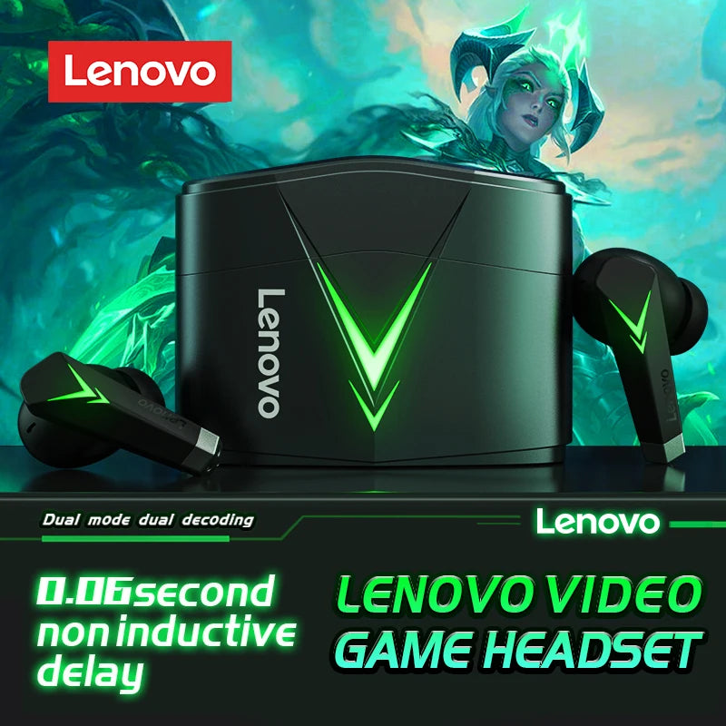Lenovo LP6 Bluetooth 5.0 Earphones With Active Noise Cancellation