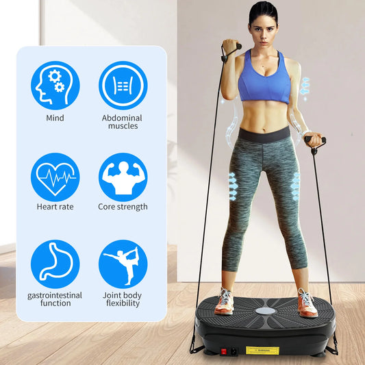 Vibration Plate Exercise Machine For Whole Body Workout At Home
