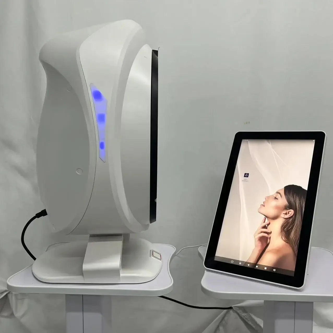 New 3D Facial Skin Analyzer Machine 15.6 inch Skin Analyzer Facial Machine 8 Light Spectrum Skin Analysis Scanner - Louie's Joint 