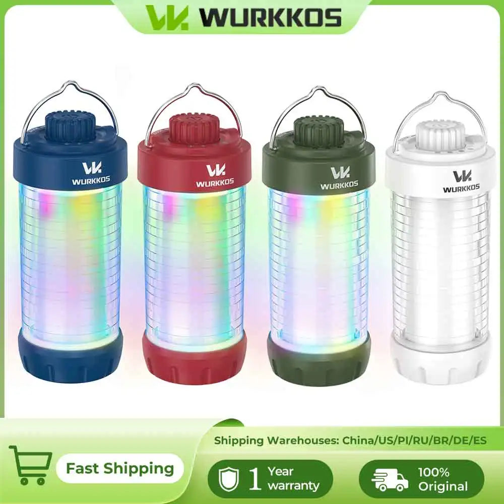Wurkkos CL01 RGB 360-Degree Flashlight 550 Lumens Power Bank