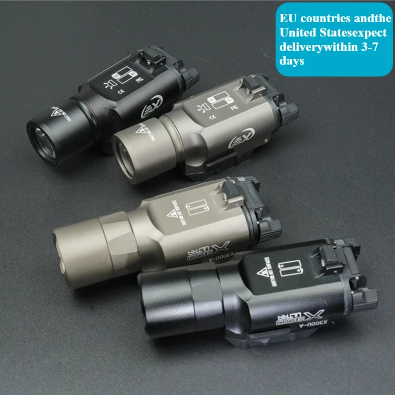 Pistol LED Light for Rail Mount 500 Lumen Flashlight