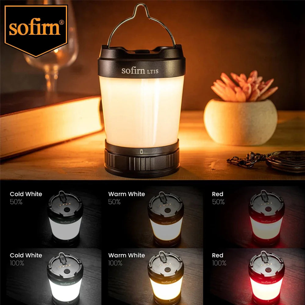 Sofirn LT1S Camping Light USB C Rechargeable Torch Reverse Charging