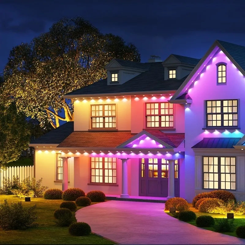 Outdoor RGBIC Light 180LED With 72 Scene Modes