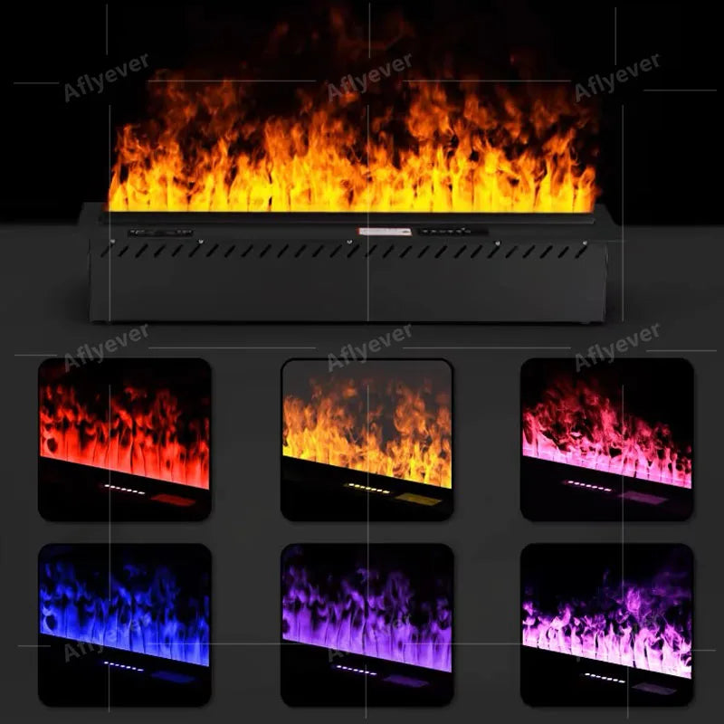 AFLYEVER Intelligent Water Replenishment 3D Atomizing Fireplace