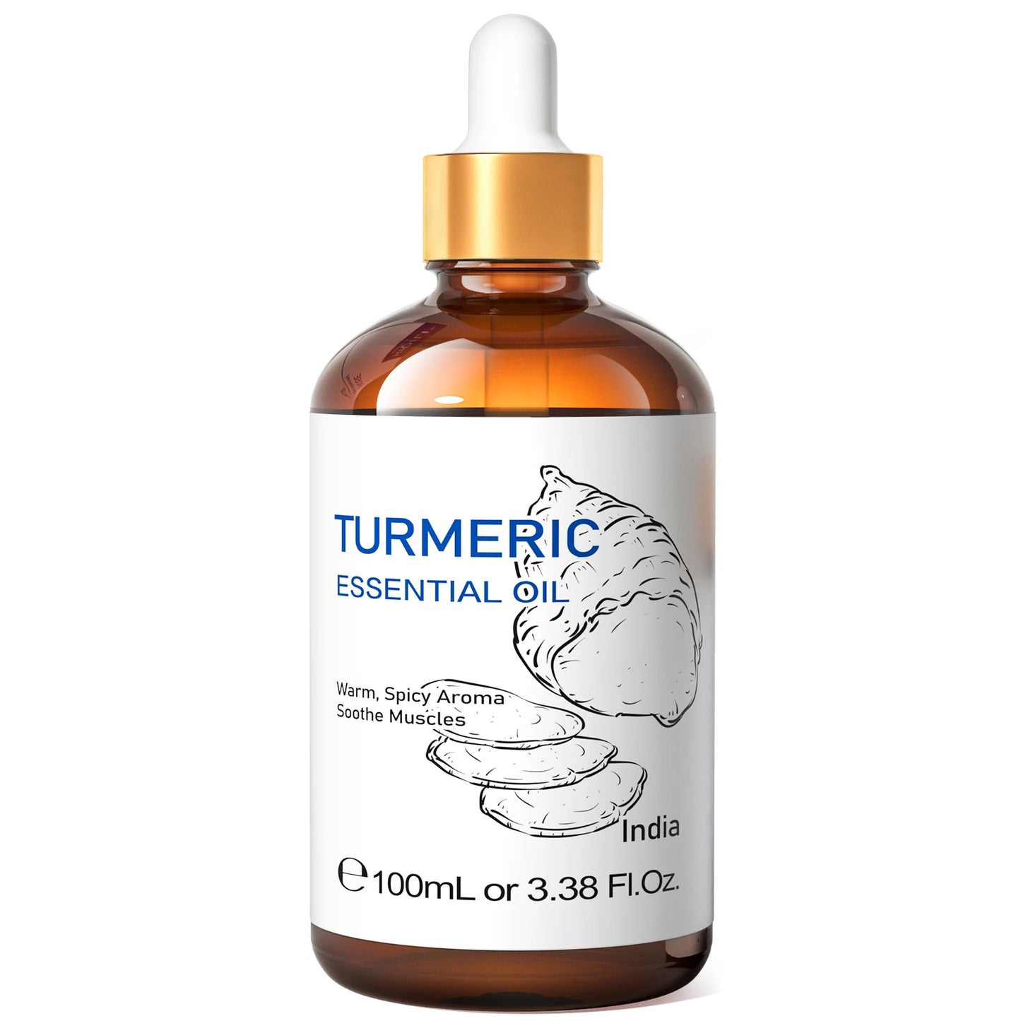 HIQILI Turmeric Essential Oil For Diffuser And Humidifier