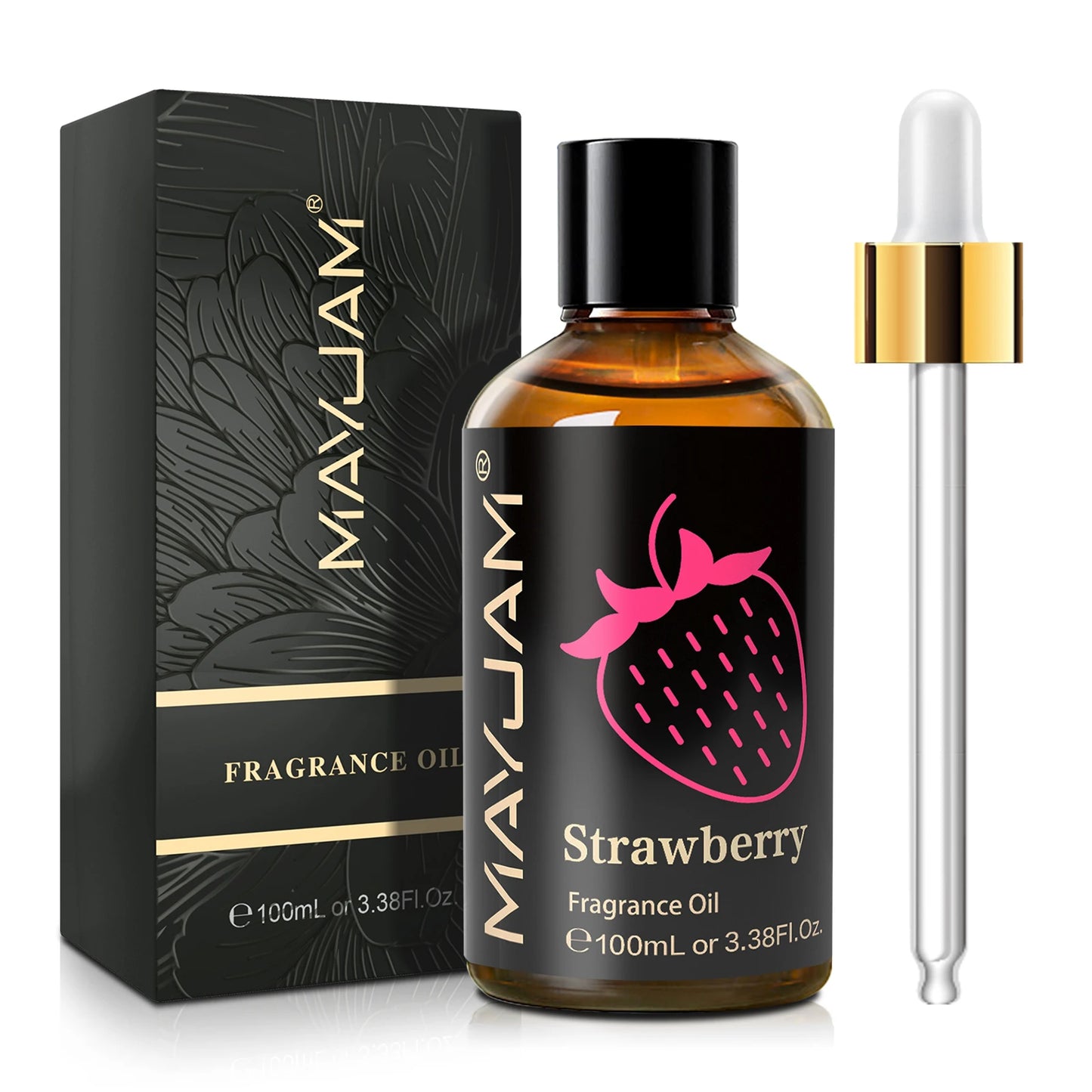 MAYJAM White Musk Baby Powder Almond Vanilla Scent Diffuser Oil