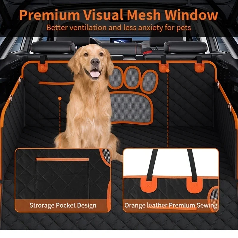 Dog Seat Cover Hammock For Cars Waterproof Durable