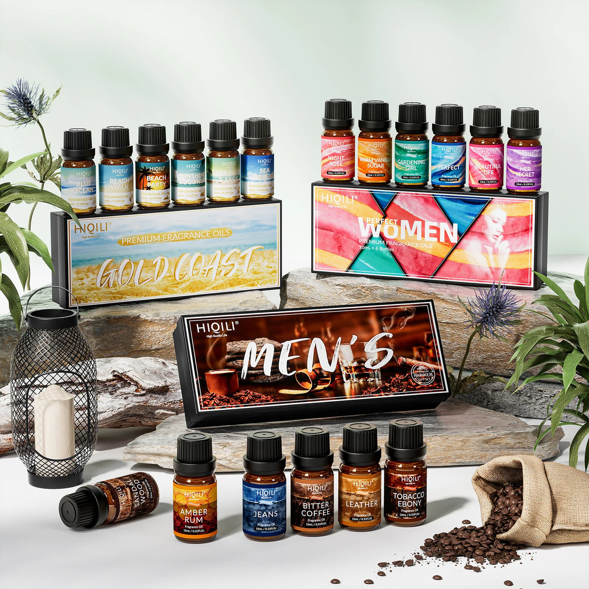 HIQILI Fragrance Oils For Aromatherapy Diffusers And DIY Crafts