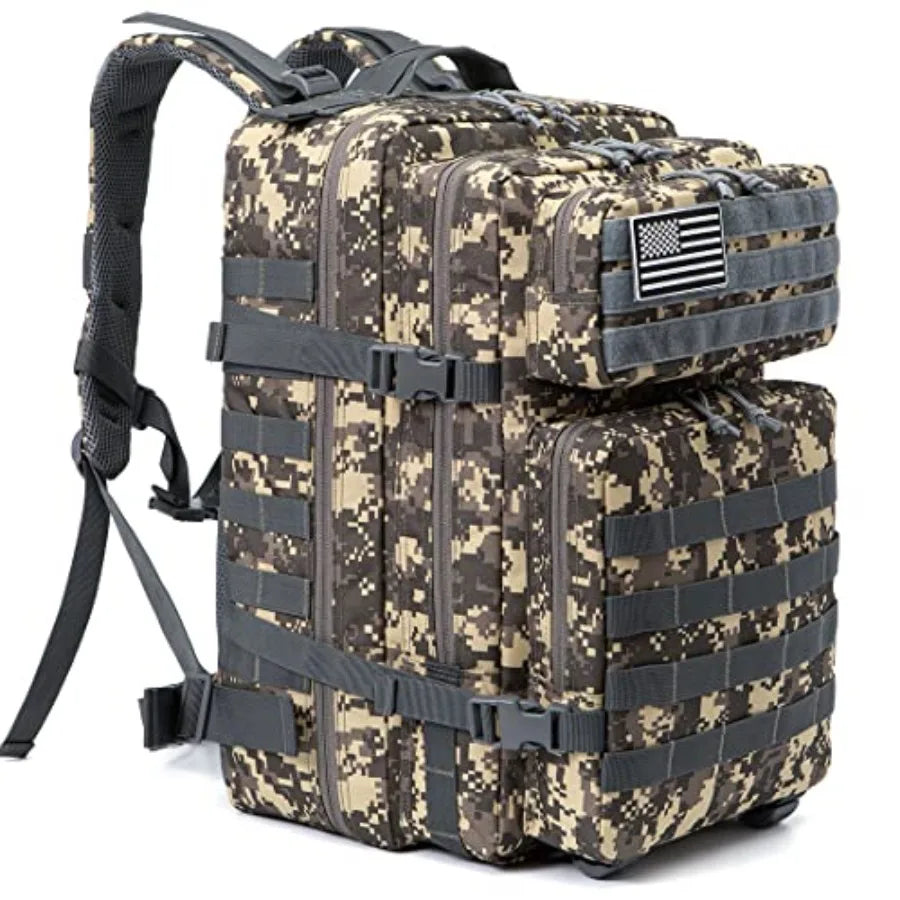 Nylon Military Tactical Backpack Molle System Rucksack For Outdoor Use - Louie's Joint 